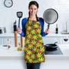 Tropical Reggae Leaf Women's Apron-grizzshop