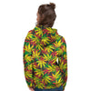 Tropical Reggae Leaf Women's Hoodie-grizzshop