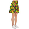 Tropical Reggae Leaf Women's Skirt-grizzshop