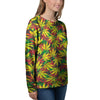 Tropical Reggae Leaf Women's Sweatshirt-grizzshop