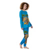 Tropical Skull Hand Print Women's Pajamas-grizzshop