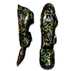 Tropical Toucan Parrot Print Pattern Muay Thai Shin Guards-grizzshop