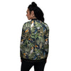 Tropical Toucan Parrot Print Pattern Women's Bomber Jacket-grizzshop