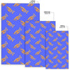 Load image into Gallery viewer, Trumpet Blue Pattern Print Floor Mat-grizzshop