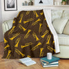 Trumpet Pattern Print Blanket-grizzshop