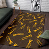 Load image into Gallery viewer, Trumpet Pattern Print Floor Mat-grizzshop
