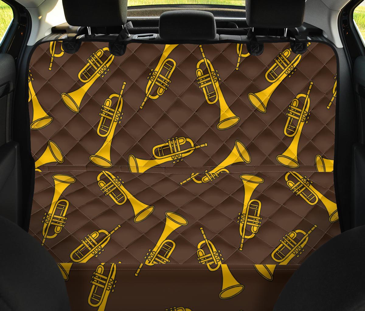 Trumpet Pattern Print Pet Car Seat Cover-grizzshop
