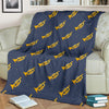 Trumpet Print Pattern Blanket-grizzshop