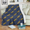 Trumpet Print Pattern Blanket-grizzshop