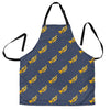 Trumpet Print Pattern Men's Apron-grizzshop