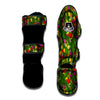 Tulip Field Print Pattern Muay Thai Shin Guards-grizzshop