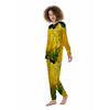 Tulip Yellow Print Women's Pajamas-grizzshop