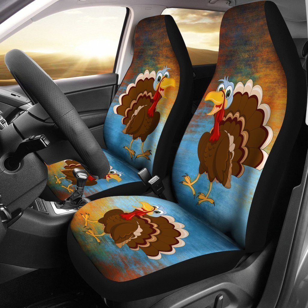 Turkey Lovers Car Seat Covers-grizzshop