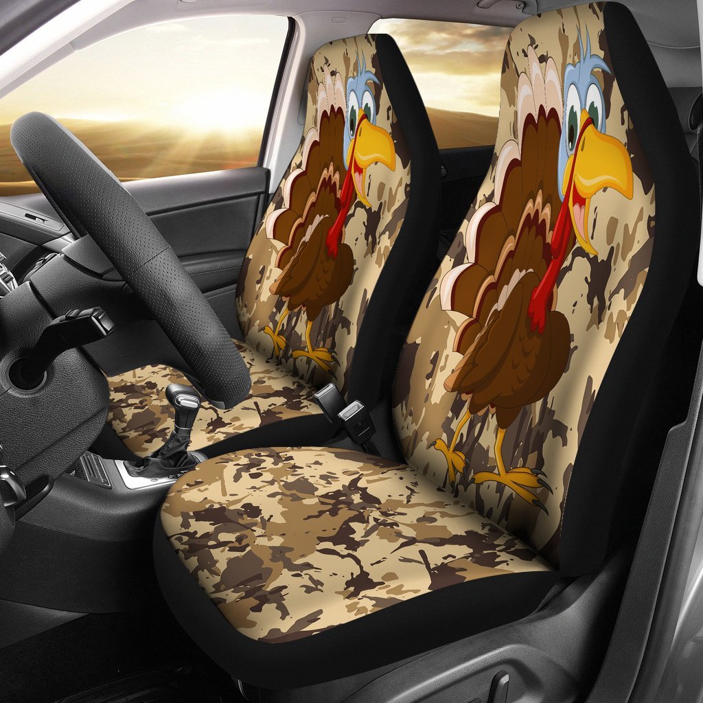 Turkey Lovers Car Seat Covers-grizzshop