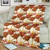 Turkey Thankgiving Pattern Print Blanket-grizzshop