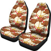 Turkey Thankgiving Pattern Print Universal Fit Car Seat Covers-grizzshop