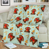 Turkey Thankgiving Print Pattern Blanket-grizzshop