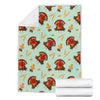 Turkey Thankgiving Print Pattern Blanket-grizzshop