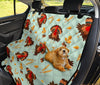 Turkey Thankgiving Print Pattern Pet Car Seat Cover-grizzshop