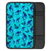 Turquoise Bubble Butterfly Print Car Console Cover-grizzshop