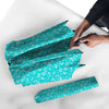 Turquoise Paisley Bandana Print Umbrella-grizzshop