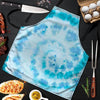 Turquoise Tie Dye Men's Apron-grizzshop