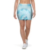 Turquoise Tie Dye Mini Skirt-grizzshop