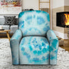 Turquoise Tie Dye Recliner Cover-grizzshop