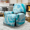 Turquoise Tie Dye Recliner Cover-grizzshop