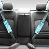 Turquoise Tie Dye Seat Belt Cover-grizzshop