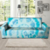 Turquoise Tie Dye Sofa Cover-grizzshop