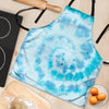 Turquoise Tie Dye Women's Apron-grizzshop