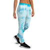 Turquoise Tie Dye Women's Joggers-grizzshop