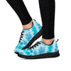 Turquoise Tie Dye Women's Sneakers-grizzshop