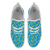 Turtle Cartoon Print Pattern White Athletic Shoes-grizzshop