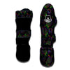 Turtle Sea Psychedelic Print Pattern Muay Thai Shin Guards-grizzshop