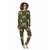 Turtle Tribal Sea Print Pattern Women's Pajamas-grizzshop