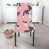 Tuxedo Bulldog Pattern Print Chair Cover-grizzshop