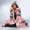 Tuxedo Bulldog Pattern Print Hooded Blanket-grizzshop