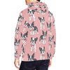 Tuxedo Bulldog Pattern Print Men Pullover Hoodie-grizzshop