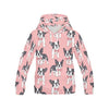 Tuxedo Bulldog Pattern Print Men Pullover Hoodie-grizzshop