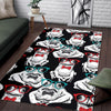 Tuxedo Frog Pattern Print Floor Mat-grizzshop