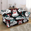 Tuxedo Frog Pattern Print Loveseat Cover-grizzshop