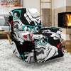 Tuxedo Frog Pattern Print Recliner Cover-grizzshop