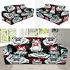 Tuxedo Frog Pattern Print Sofa Covers-grizzshop