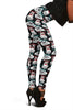 Tuxedo Frog Pattern Print Women Leggings-grizzshop