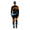 Twin Flame Blue And Red Print Men's Pajamas-grizzshop