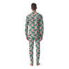 Tyrannosaurus Isometric Print Pattern Men's Pajamas-grizzshop