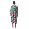 Tyrannosaurus Isometric Print Pattern Men's Robe-grizzshop