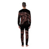 Tyrannosaurus Rex Head Print Men's Pajamas-grizzshop